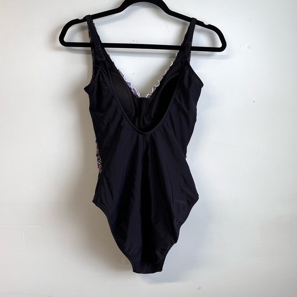 Profile By Gottex black one piece bathing suit-8 - Picture 3 of 6